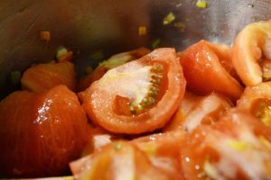 Sopa de tomate italiana